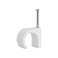 Premier 6mm (5 - 7) Round Cable Clips - Pack of 30 