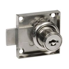 Furniture lock with 16 mm Straight Tab