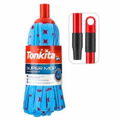 Tonkita Super Mop – With Handle Nonwoven Microfibre Cloth