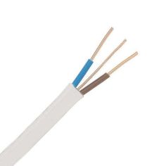 3 Core 2.5 Twin & Earch Electrical Cable - White (Per Metre)