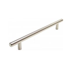 128mm T Bar Brushed Nickel Handle