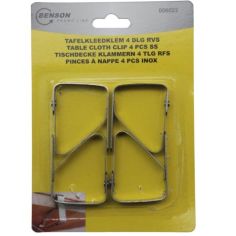 Table Cloth Clips - 4 pack