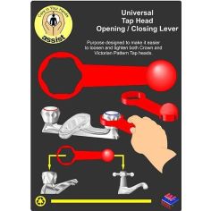 Universal Tap Head Opening/Closing Lever