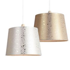Tapered Lampshades - Gold / Silver