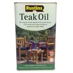 Rustins Teak Oil - 5L