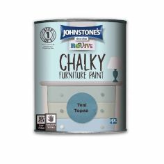 Johnstones Revive Chalky Furniture Paint - Teal Topaz 750ml