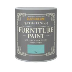 Rust-Oleum Satin Furniture Paint - Teal 750ml