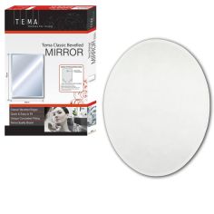 Tema Classic Oval Bevelled Mirror - 50 x 40cm