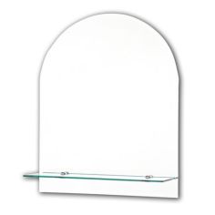 Single Shelf Arched Mirror 50cm X 40cm    