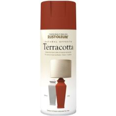 Rust-Oleum Natural Effects Spray Paint -  Terracotta 400ml