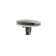 Chrome Finish Tap Hole Blank - 50mm