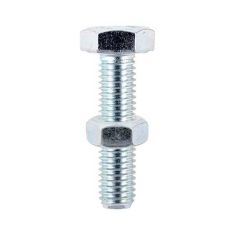 Timco M6 x 20mm Hex Bolts & Nuts - Pack Of 8