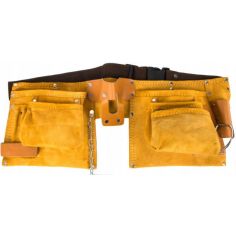 11 Pocket Leather Tool Belt