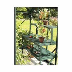 Vitavia Aluminium Top Tier Staging - Green 121cm x 28cm x 39cm