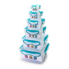 Clipfresh Classic Food Storage Containers - Set Of 6