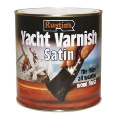 Rustins Yacht Varnish - Satin 250ml