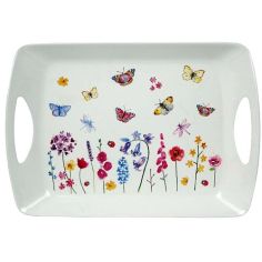 Butterfly Garden Serving Tray 