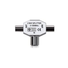 Metal Coaxial 2 Way Splitter
