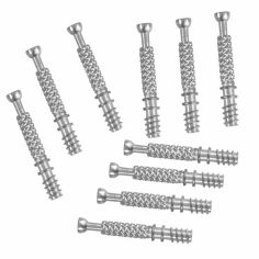 Amig 10pc Steel M6 x 41 Connecting Dowel