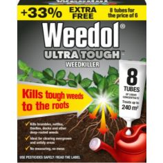 Weedol Ultra Tough Weedkiller - 8 Tubes