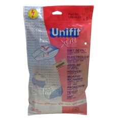 Unifit Xtra UNI-162X Vacuum Bags - Pack of 5