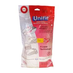 Unifit Universal Microfilter UNI-900 Vacuum Bags - Pack of 4