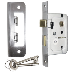 2 Lever Sash Lock Chrome