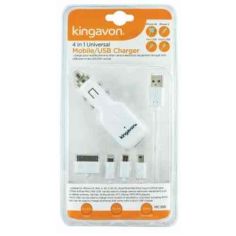 Universal 4 in 1 Mobile Charger - USB