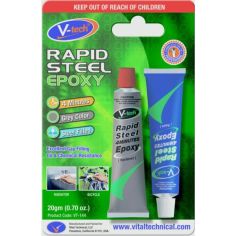 V-Tech Rapid Steel Epoxy Glue - 20g MIni Pack