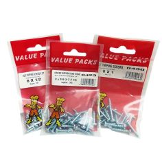 Value Packs Self Tapping Pan Head Screws