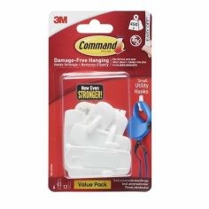 Command 6 Small Hooks - Value pack