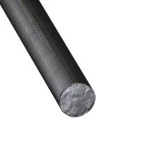 Varnished Hot-rolled steel Round Bar 8mm x 1m 