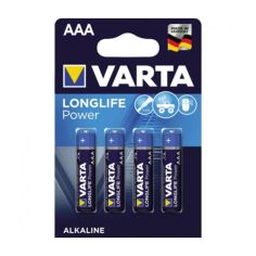 Varta AAA Longlife Alkaline Batteries - Pack Of 4