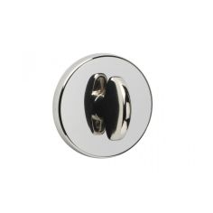 Urfic Polished Nickel Bathroom Escutcheon Door Latch