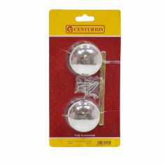 Centurion Chrome Plated Victorian Mortice Furniture  Door Knobs