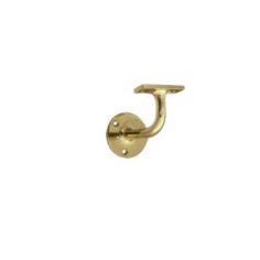 Centurion Polished Brass Handrail Bracket - 75mm (3")