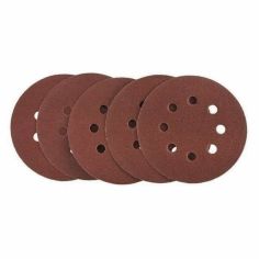 Velcro 125mm P220 Abrasive Discs - Set Of 5