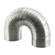 Rigid Aluminum Ventilation hose - 100 mm x 1.5m