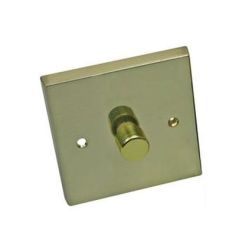 Victorian Styled Brass Dimmer Switch 400w