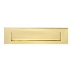 Victorian Letter Plate 254mm x 76mm - Polished Brass