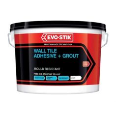Evo-Stik Tile a Wall Adhesive & Grout for Ceramic & Mosaic Tiles - 1L