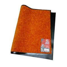 Wash & Clean Machine Washable Floor Mat - Orange 60cm X 90cm