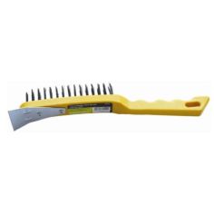 Wire Brush C/with Scraper 