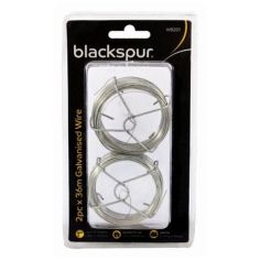 Blackspur Galvanised Tying Wire 36m x 0.6mm - Pack of 2