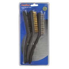 3pce Wire Brush Brush Set (