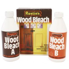 Rustins Wood Bleach Set - 500ml