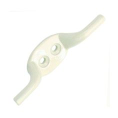 5" White Cleat Hook