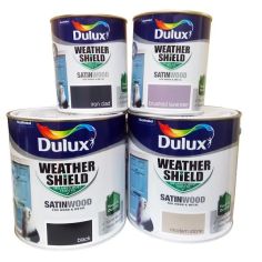 Dulux Exterior Weathershield Satinwood Paint