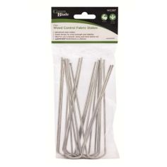 10 Piece Weed Control Fabric Stakes
