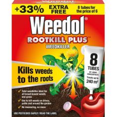 Weedol® Rootkill Plus™ Weedkiller + 33% Extra Free.